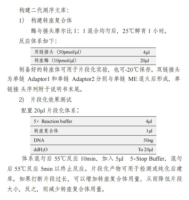 NGS Tn5 Transposase應(yīng)用實例